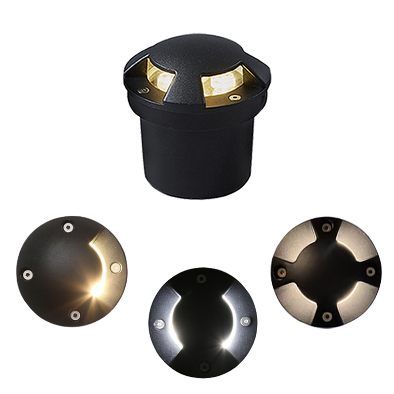 Outdoor Lighting Recessed - 防水埋め込み式LEDガーデンライト,フロアランプ,景観照明,屋外,地下,ip67,ac 110v,220v,dc 12v,3w,6w,10w