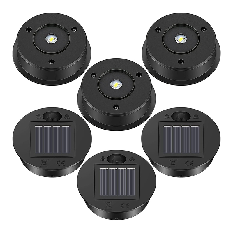 Outdoor Lighting Company - ソーラーパネル用LEDシーリングライト,7ルーメン,6個