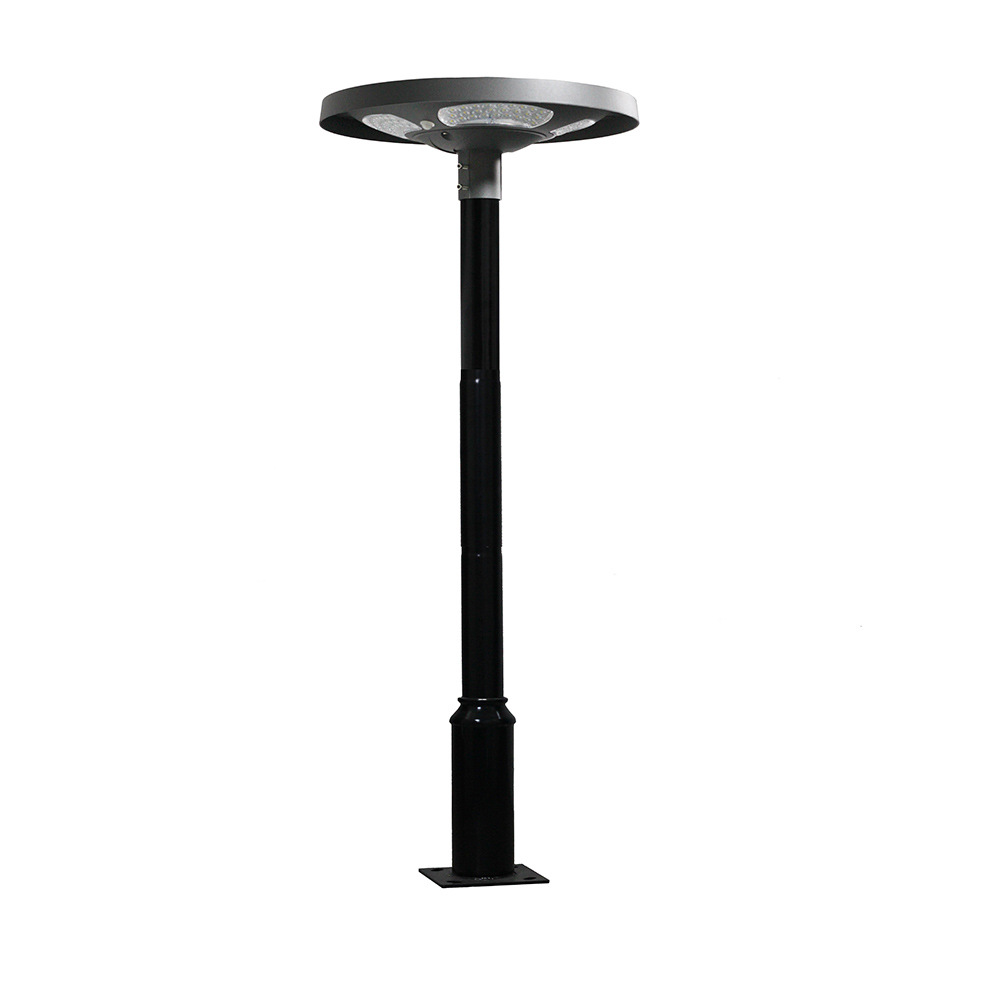 Outdoor Lighting With Sensor - 防水IP65 UFOソーラーLEDガーデン街路灯30W屋外駐車場ポールランプ（光センサーと10000mAhバッテリー付き）