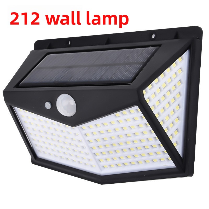 114LEDソーラーパネルウォールライト、全面発光、Amaz - Outdoor Lighting On Amazon のレビューと価格