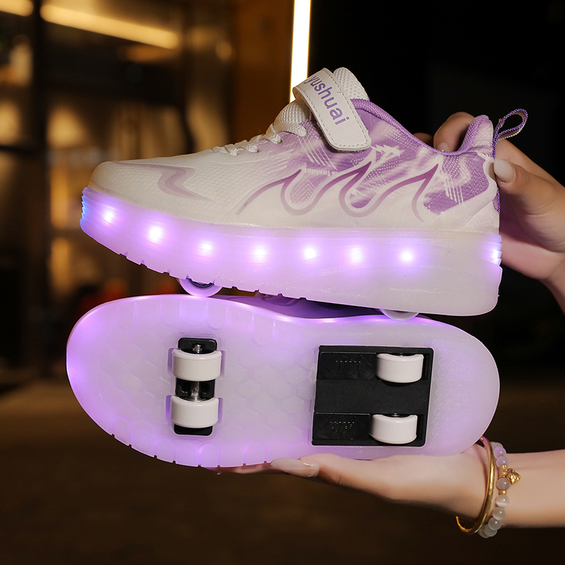 ユースローラーシューズ LEDライト付き 高品質 アウトドア - Outdoor Lighting High Quality のレビューと価格