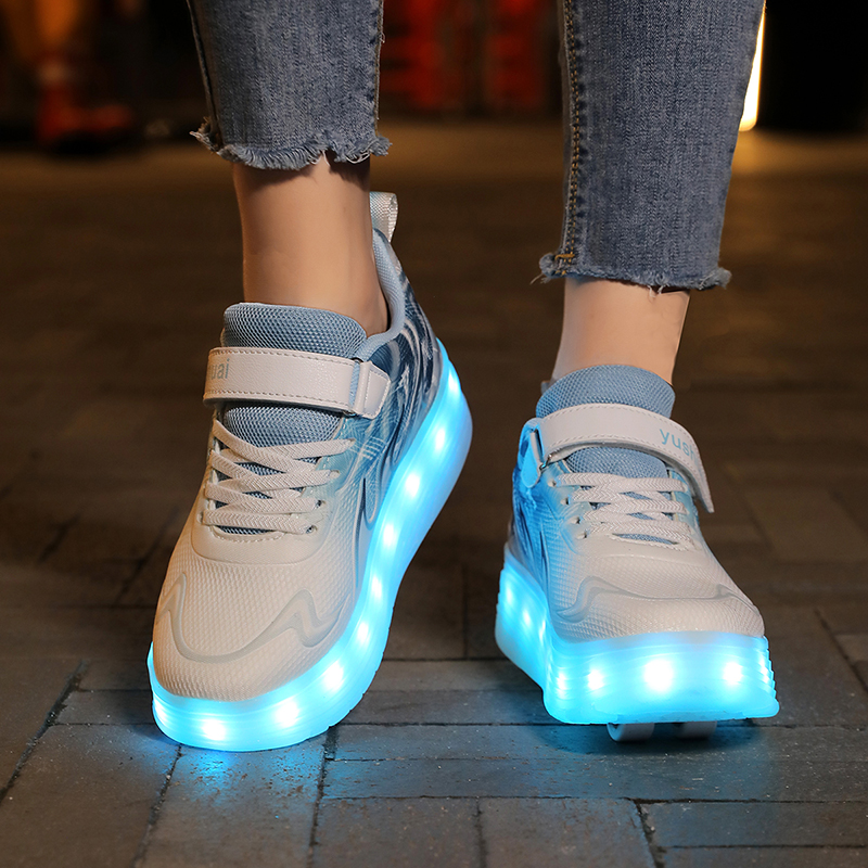 ユースローラーシューズ LEDライト付き 高品質 アウトドア - Outdoor Lighting High Quality のレビューと価格