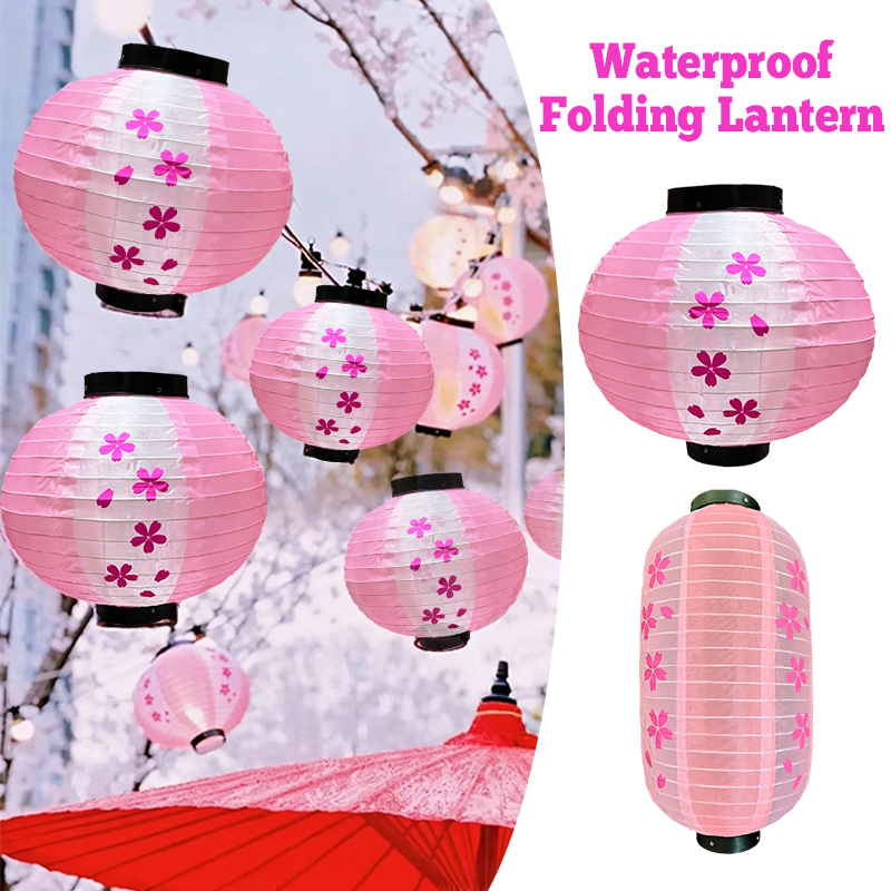 防水桜提灯 ピンク 日本風 吊り下げ 屋外装飾 フェスティバ - Lighting Wedding Outdoor のレビューと価格