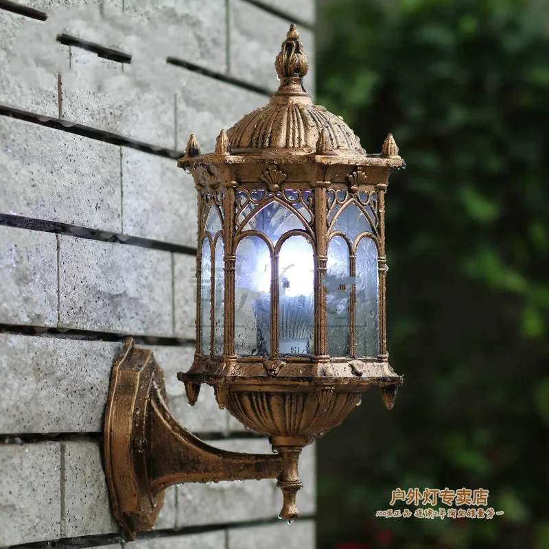 ヨーロピアンスタイルの庭園用ウォールランプ、屋外照明、ヴィラ - Outdoor Lighting Mediterranean Style のレビューと価格