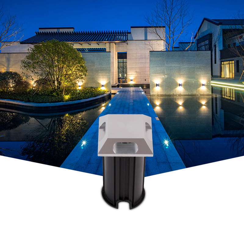IP67屋外照明1ワット3ワットの庭ヤードステップ階段フロア - Outdoor Lighting Recessed のレビューと価格