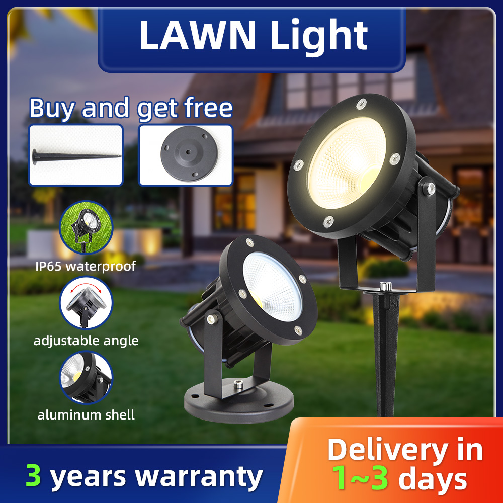 LED GU10 ガーデン照明芝生ランプ屋外防水照明 Led - Outdoor Lighting In Ground のレビューと価格