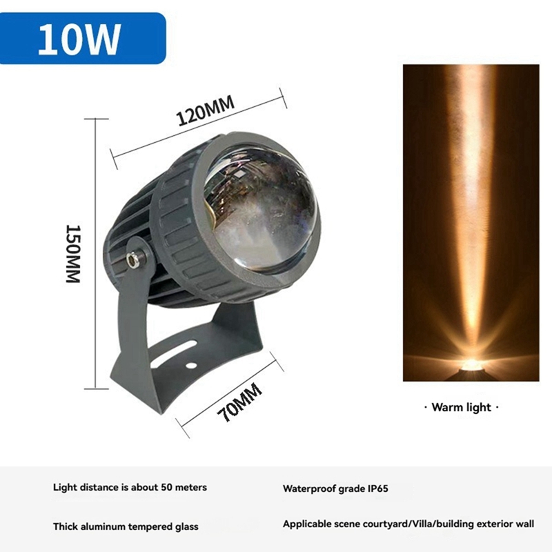 屋外 LED ガーデン ウォール スポットライト 10W 景 - Outdoor Lighting Traditional のレビューと価格