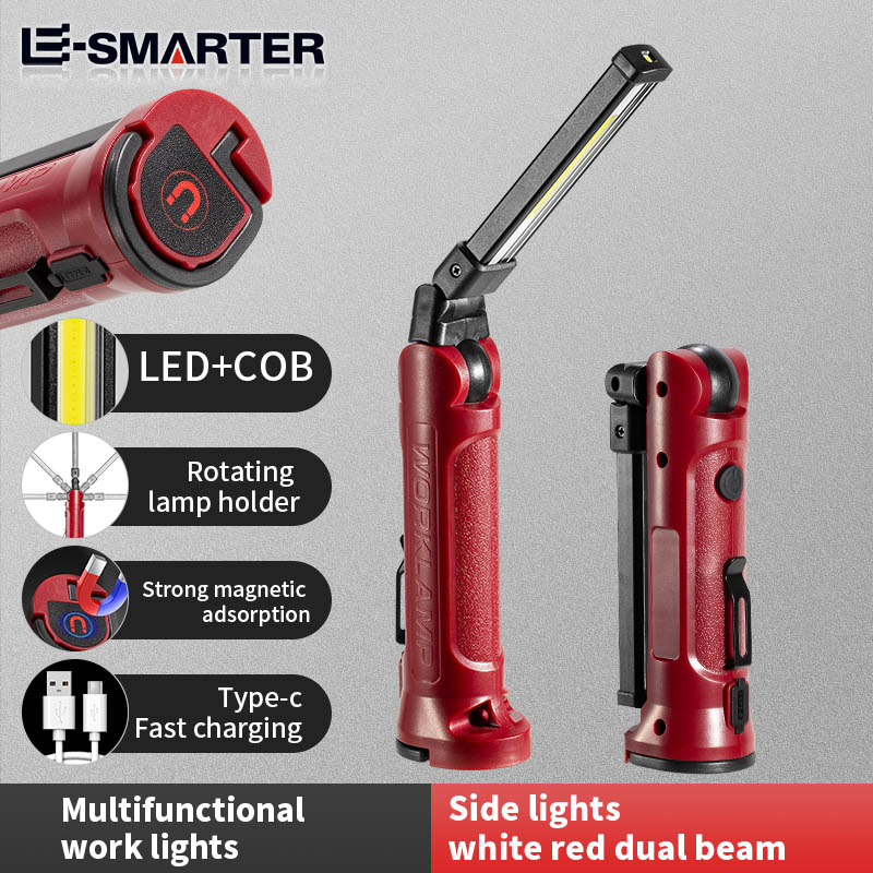 COB LED ワークライト充電式折りたたみ懐中電灯屋外キャ - Outdoor Lighting Types のレビューと価格
