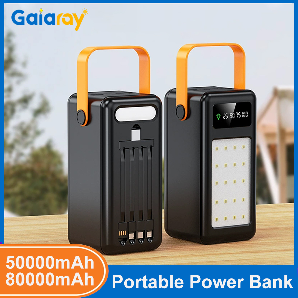 50000mAh 80000mAh ポータブル電源 急速充電 - Outdoor Lighting Kits のレビューと価格