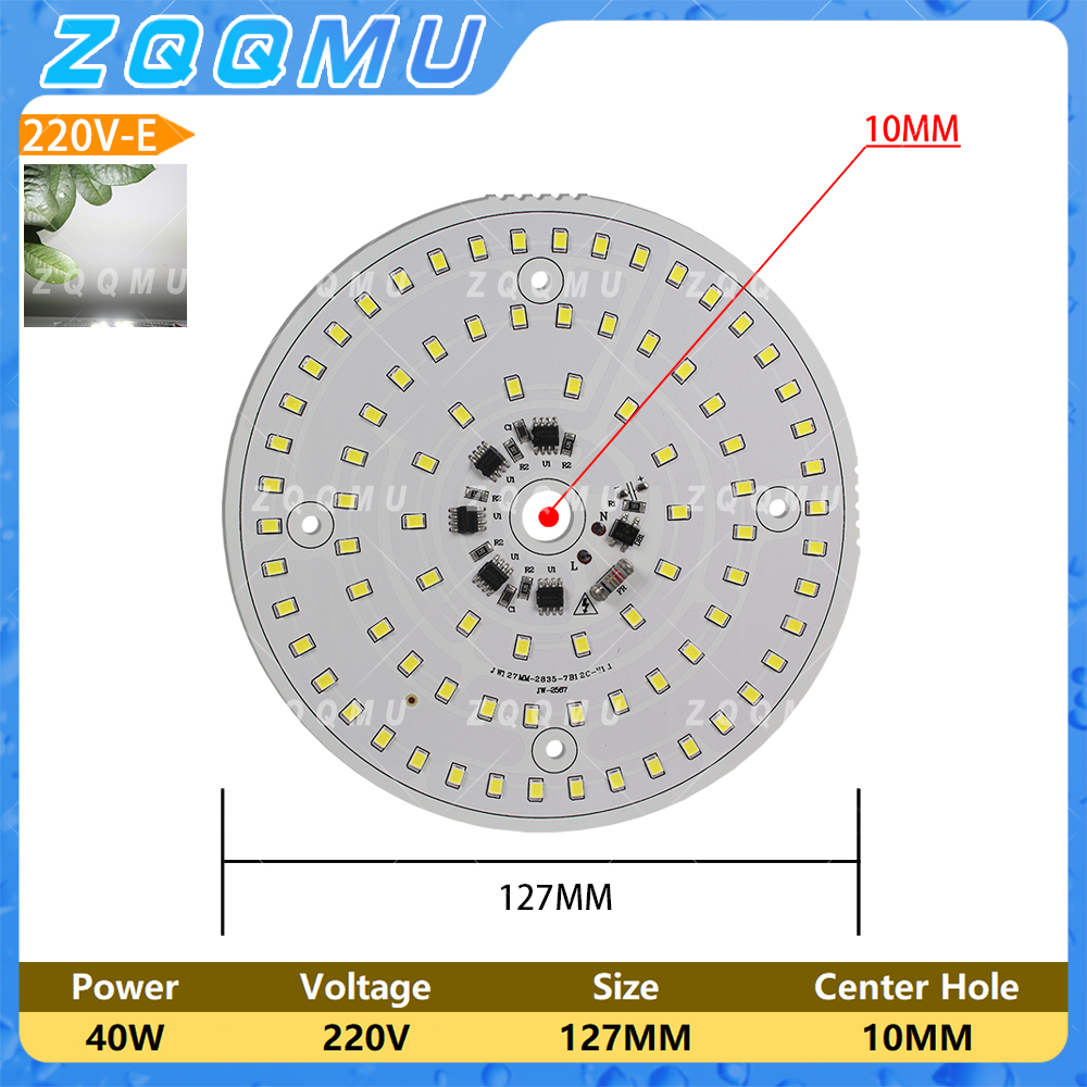 AC220V LEDチップパネルライト 24W 40W 50 - Outdoor Lighting Under Roof のレビューと価格