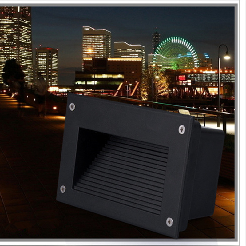 スーパー 3*1 ワット LED 地下ライトランプ凹型埋設フ - Outdoor Lighting Recessed のレビューと価格