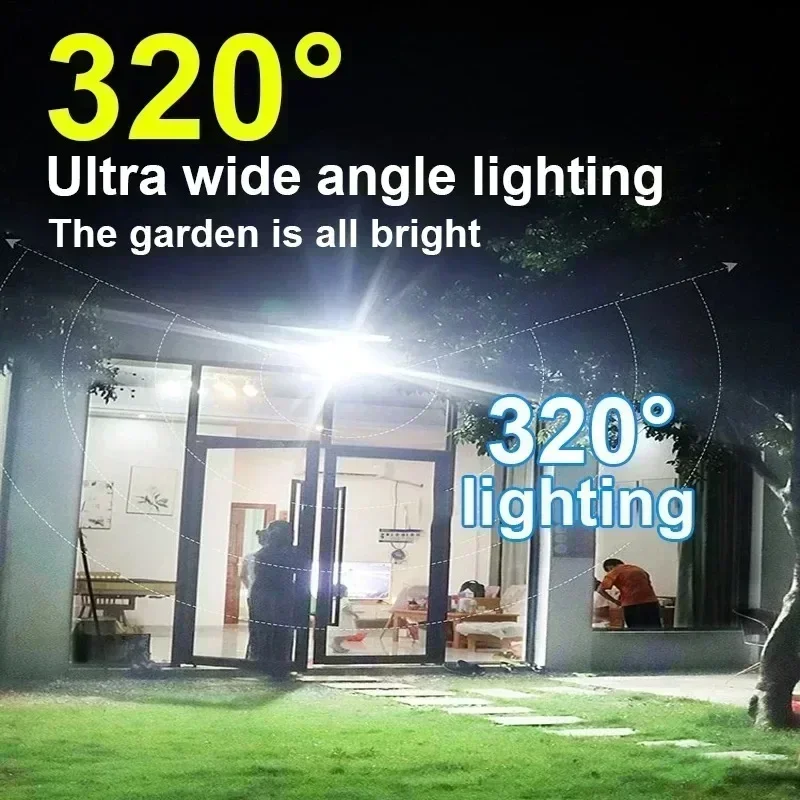 12000LM強力ソーラーウォールランプ、リモコン付き屋外I - Outdoor Lighting Traditional のレビューと価格