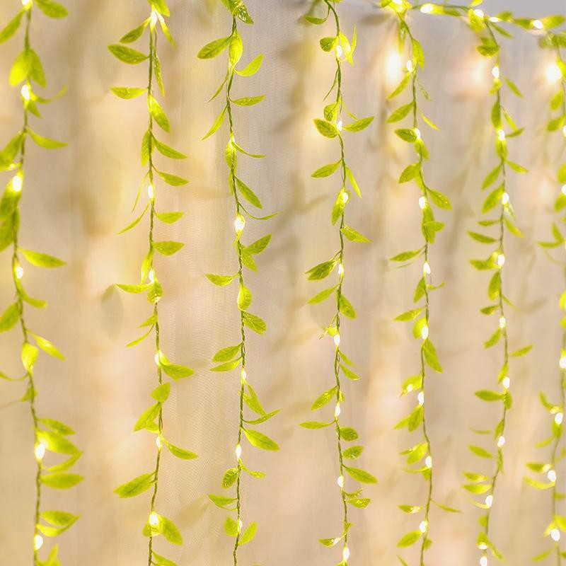 1/4/8 個 2 メートルクライミング籐ライトストリング柳 - Lighting Wedding Outdoor のレビューと価格