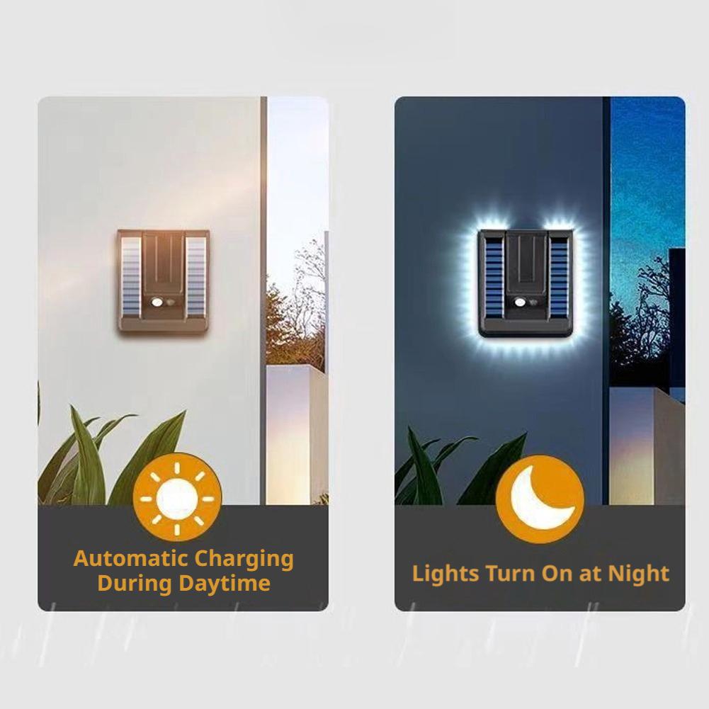 折りたたみ式LED 120 °   ソーラーライト 3 モー - Outdoor Lighting With Sensor のレビューと価格
