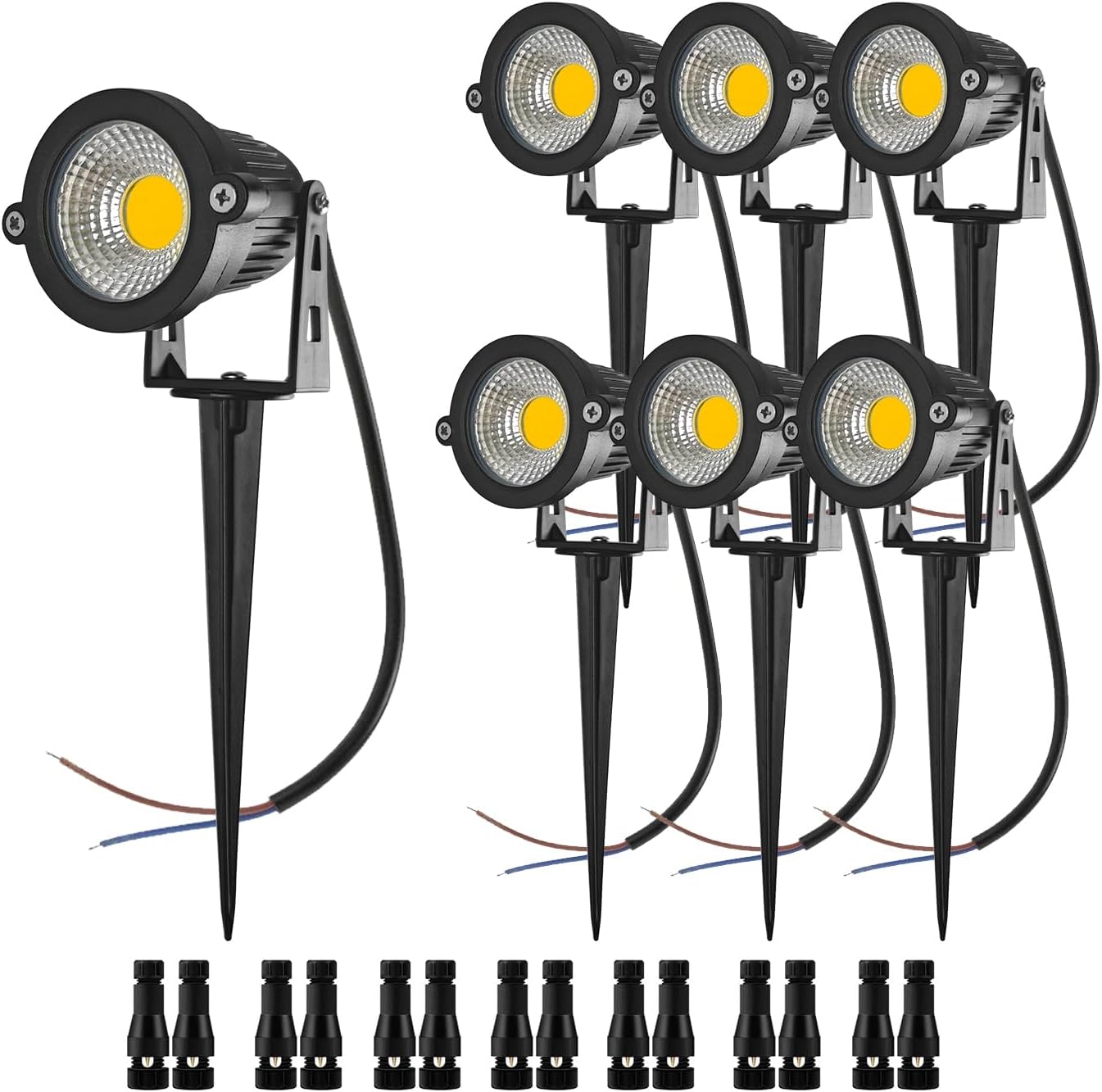 10 パック LED ランドスケープライト 3W 6W 12 - Outdoor Lighting Voltage のレビューと価格