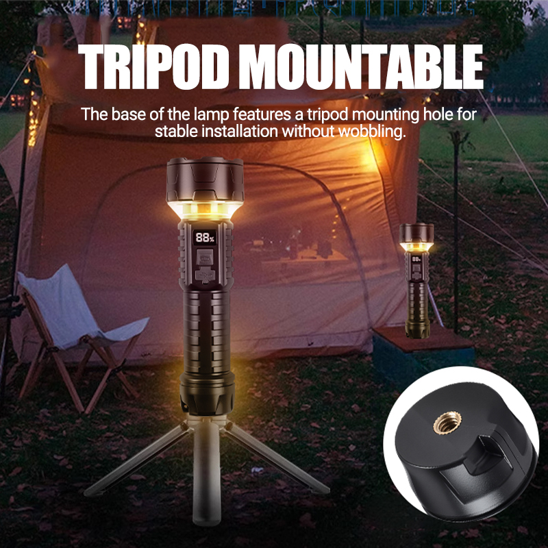 COB LED 懐中電灯充電式ランタン 7 コアキャンプトー - Outdoor Lighting Types のレビューと価格
