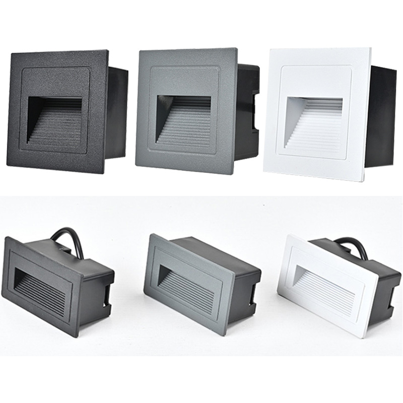 屋外用LED階段ステップライト 3W/5W 防水埋め込み式壁 - Outdoor Lighting Recessed のレビューと価格