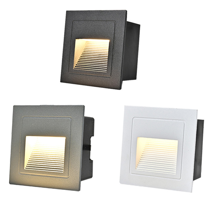 屋外用LED階段ステップライト 3W/5W 防水埋め込み式壁 - Outdoor Lighting Recessed のレビューと価格
