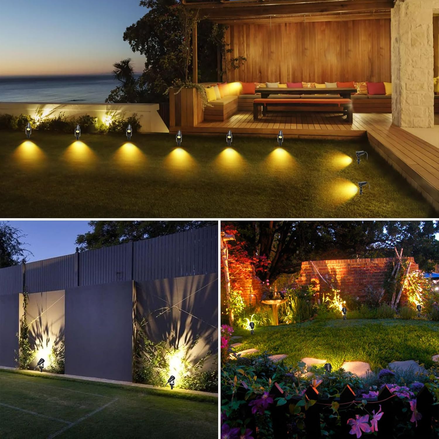 低電圧景観照明 6個パック、12Vトランス付き屋外スポットラ - Outdoor Lighting Voltage のレビューと価格