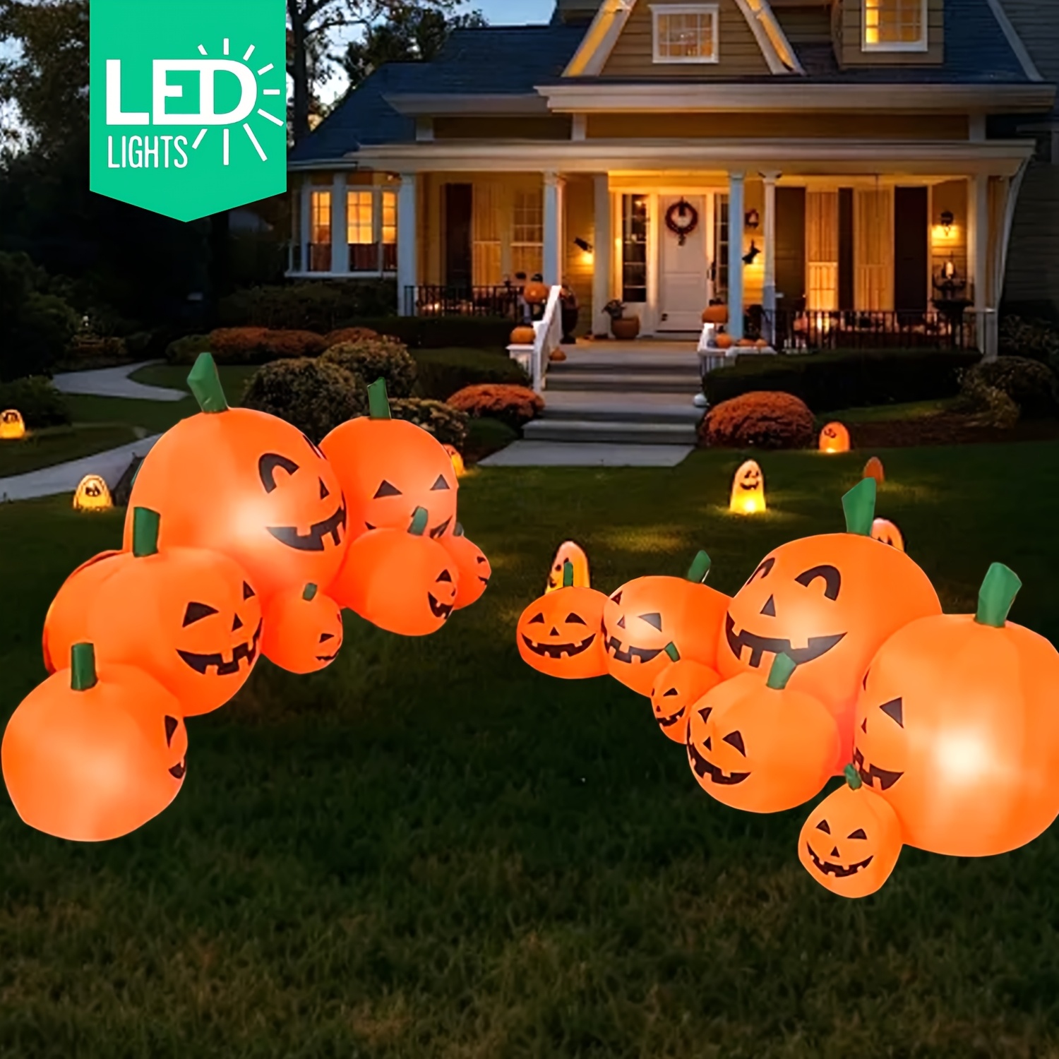 新入荷 7.5フィート ハロウィン インフレータブル パンプ - Outdoor Lighting Kits のレビューと価格