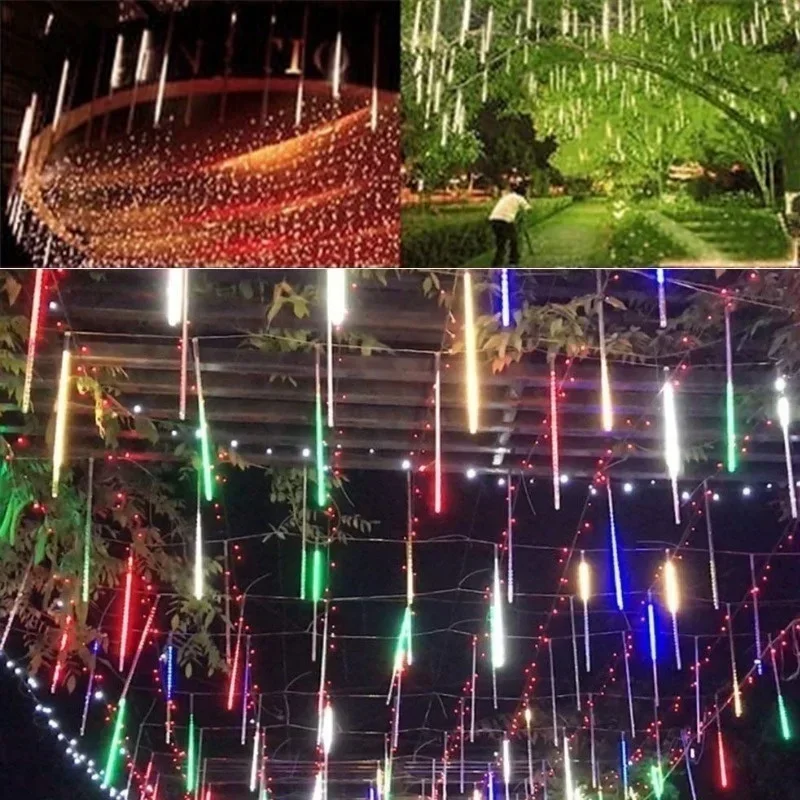 30 センチメートル/50 センチメートル防水流星雨雨 8  - Lighting Wedding Outdoor のレビューと価格