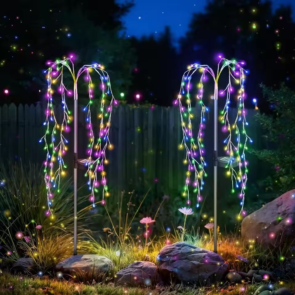 屋外ソーラー花火型グラウンドプラグライト 8モード 竹爆竹L - Outdoor Lighting Dusk To Dawn のレビューと価格