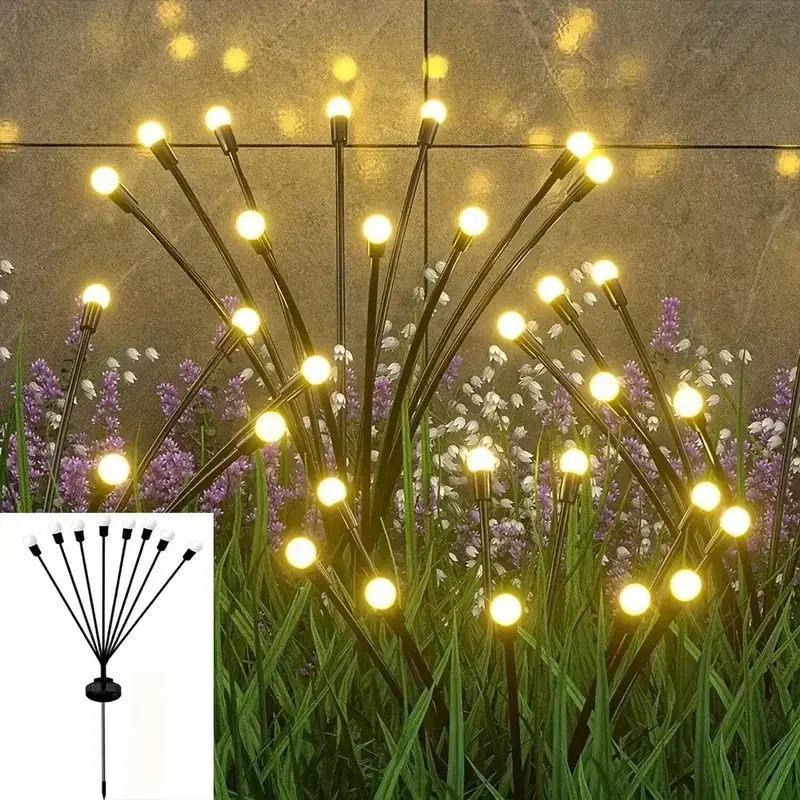 屋外ソーラーパスウェイライト 防水 6/8/10ヘッド LE - Outdoor Lighting Under Pergola のレビューと価格