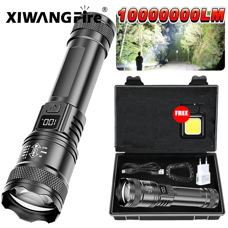 超高輝度 LED 懐中電灯 2000LM Type-C 充電 - Outdoor Lighting Types のレビューと価格