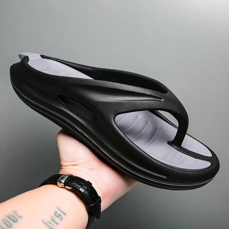 高品質の新男性フリップフロップスリッパ屋外屋内ビーチサンダル - Outdoor Lighting High Quality のレビューと価格