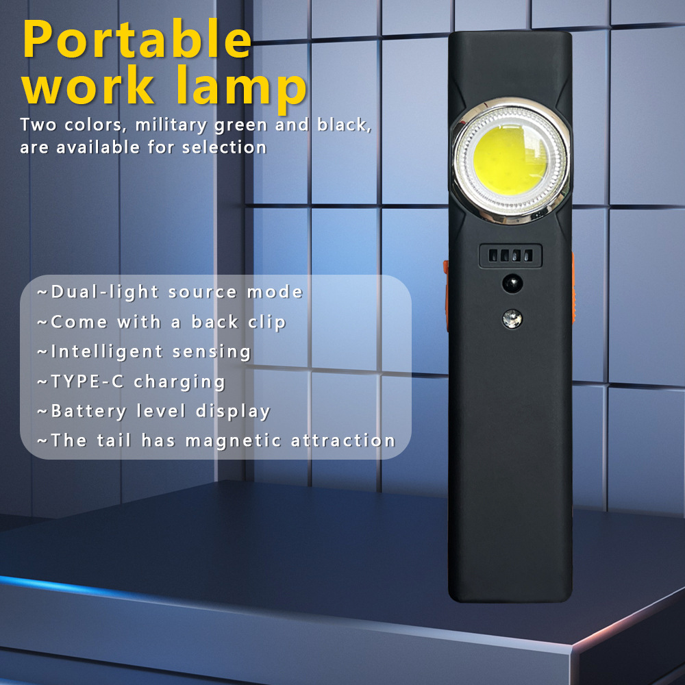多機能ポータブルミニ充電式磁気ワークライト屋外強力なデュアル - Outdoor Lighting Types のレビューと価格