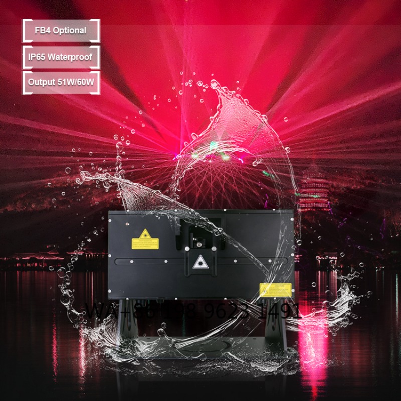 60WハイパワーRGBフルカラー天井プロジェクター屋外ステー - Lighting Wedding Outdoor のレビューと価格