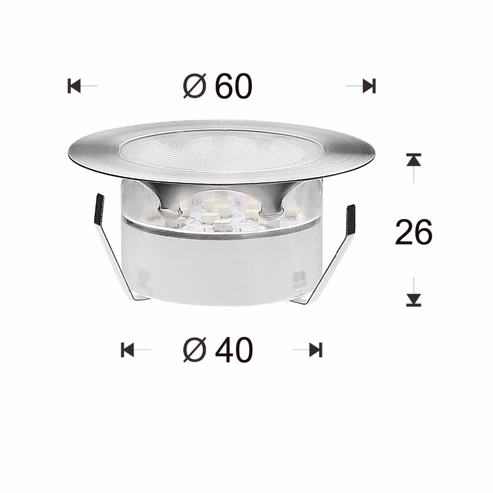 QACA 屋外埋め込み型ランプ低電圧 LED デッキガーデン - Outdoor Lighting Voltage のレビューと価格