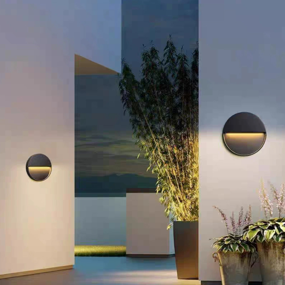 屋外ウォールライト外部燭台ランプ低電圧防水ラウンドバルコニー - Outdoor Lighting Voltage のレビューと価格