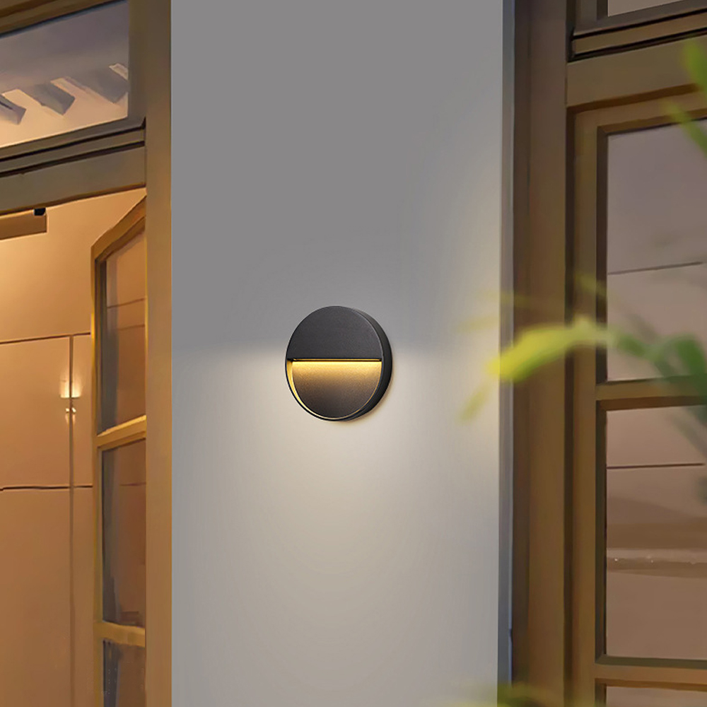 屋外ウォールライト外部燭台ランプ低電圧防水ラウンドバルコニー - Outdoor Lighting Voltage のレビューと価格