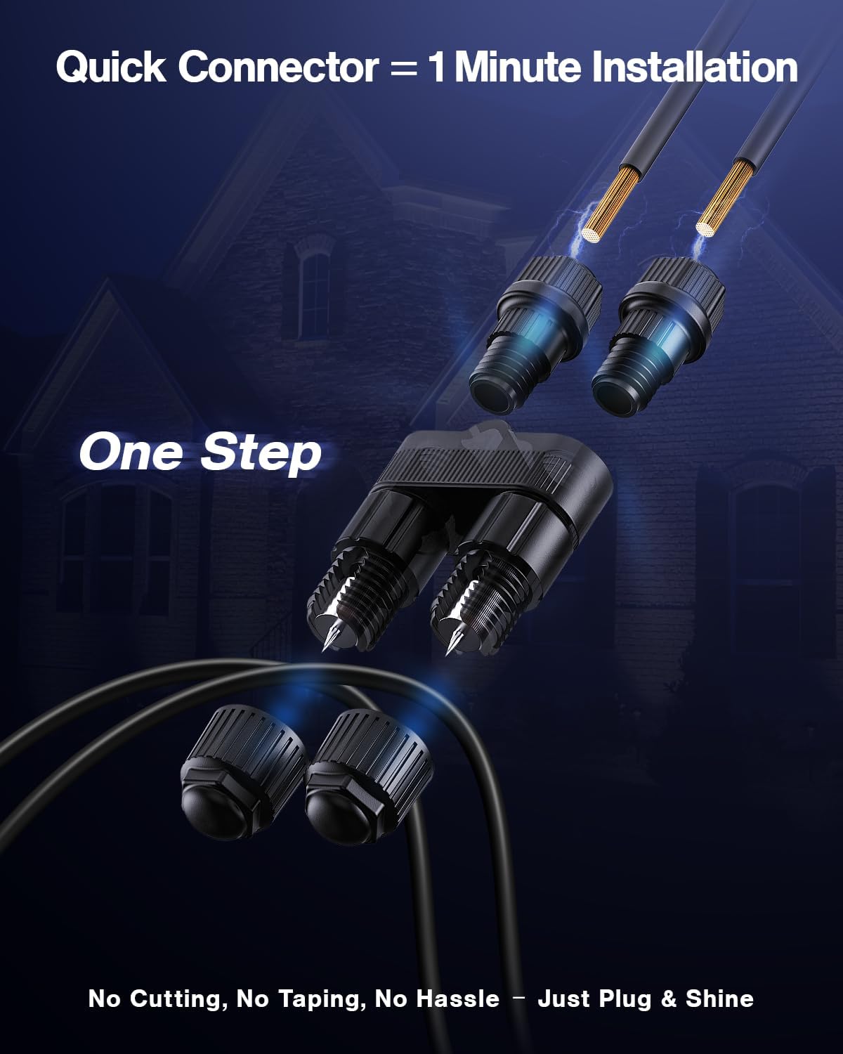 12個パック低電圧景観照明用ファストロックコネクタ5W LE - Outdoor Lighting Voltage のレビューと価格